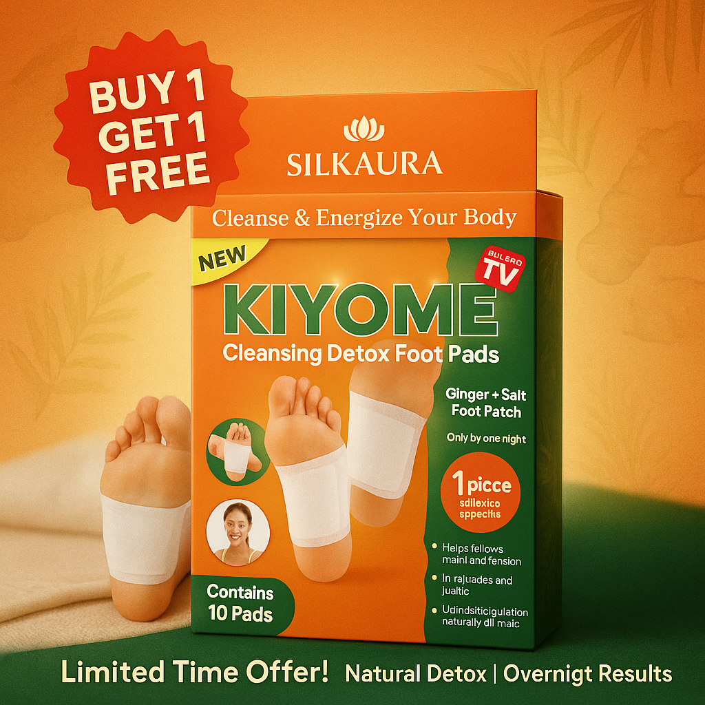 Silkaura™- Detox Foot Patches BUY 1 GET 1 FREE