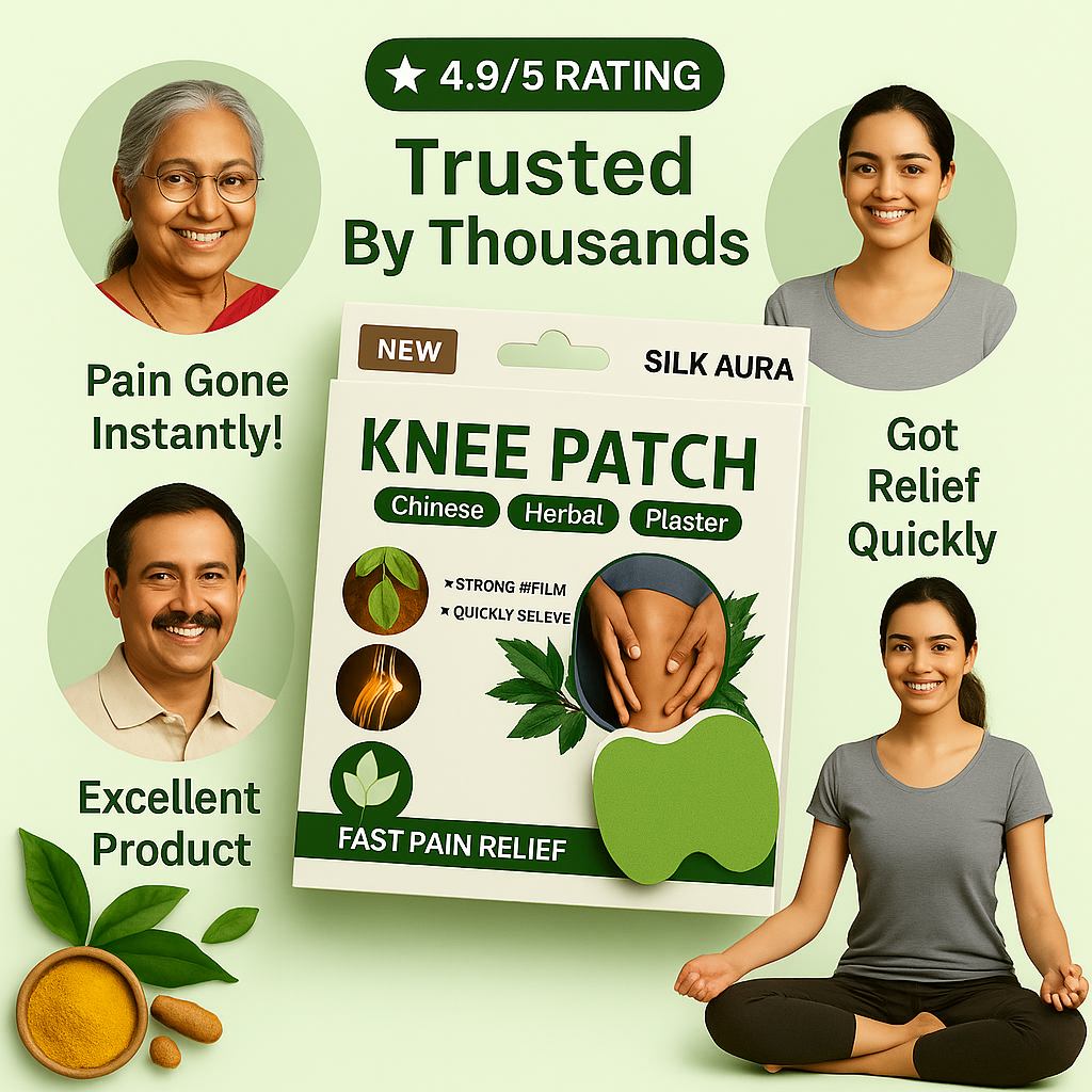 Silkaura™-Herbal Knee Patches BUY 1 GET 1 FREE