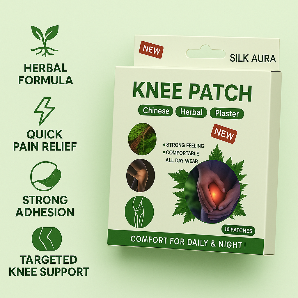 Silkaura™-Herbal Knee Patches BUY 1 GET 1 FREE